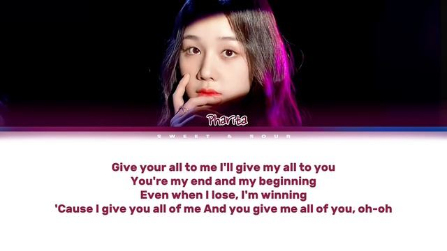 BABYMONSTER PHARITA- 'ALL OF ME' (Color Coded Lyrics) Original By John Legend