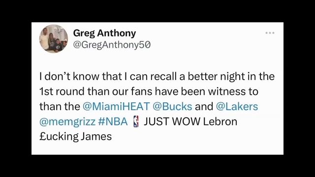 NBA Players React to LEBRON's INSANE Game 4 Performance Against Memphis Grizzlies смотреть онлайн