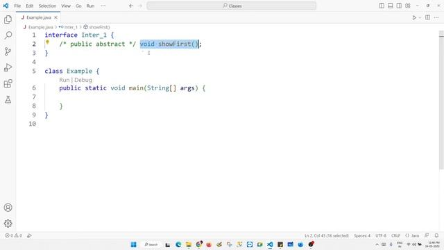 Java abstract methods & classes, anonymous objects & classes (Core Java Class 18) смотреть онлайн