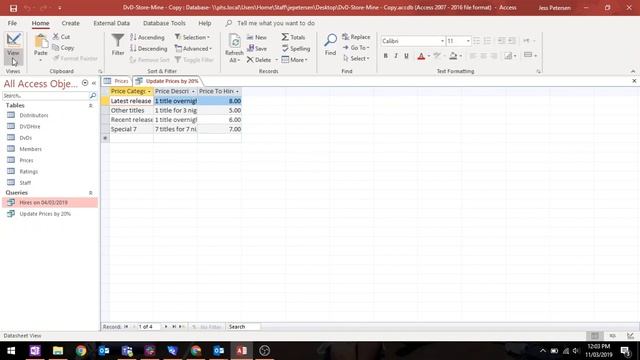 MS Access - Update Multiple Records with a Calculation смотреть онлайн
