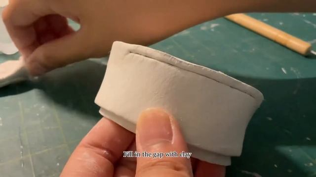 Making a trinket box with air dry clay смотреть онлайн