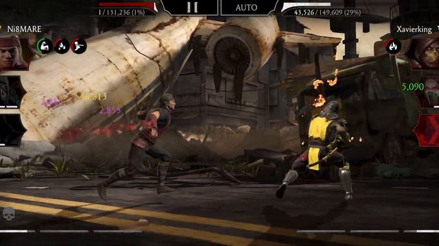 Ascended Flaming Fists Liu Kang FW Brutal-End Gameplay Review MK Mobile смотреть онлайн