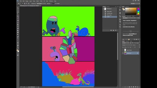 Adobe Photoshop MultiFill Plugin смотреть онлайн