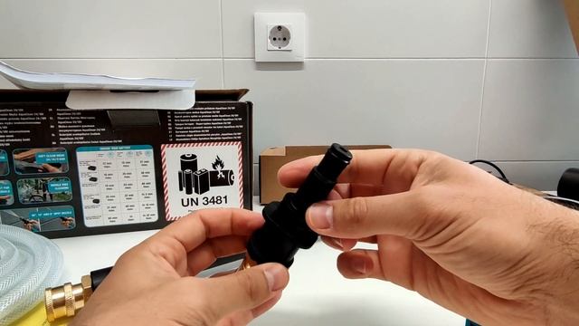 Unboxing Hidrolimpiadora Gardena 14800-20 Aquaclean 24 / 18V Batería