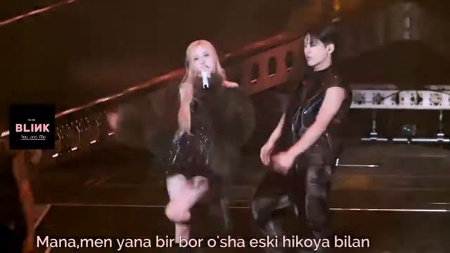 ROSE (BLACKPINK)-HARD TO LOVE Uzb Sub