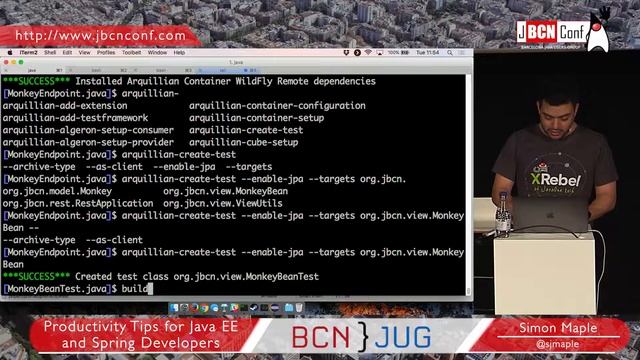 Productivity Tips for Java EE and Spring Developers - by Simon Maple at JBCNConf'17 смотреть онлайн