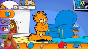 КОТ Гарфилд ШОУ. Веселая и Роскошная жизнь. Игра как мультик для детей