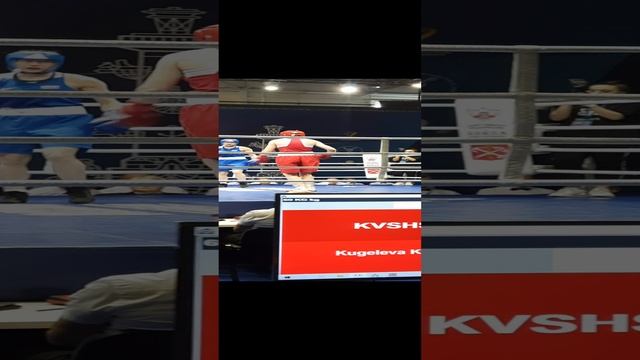 Финал! 60 кг. Кужелева (МС) & Гулина (КМС) [Бокс! Чемпионат СПБ 2022] 3 раунд. смотреть онлайн