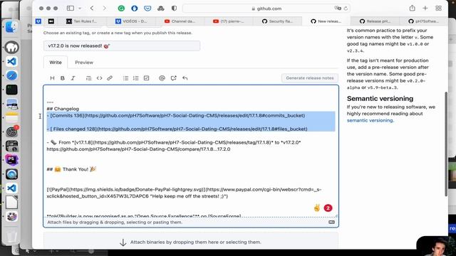 Make a release for open-source project on GitHub смотреть онлайн
