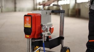 Самый мощный окрасочный агрегат для огнезащиты и шкаклёвки AS 8000 Окрасочное оборудование Китай