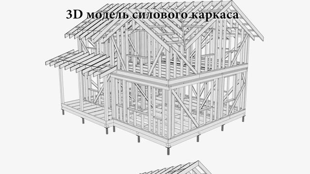 Проект дома с мансардным этажом, спальней на первом этаже от "Строй и Живи" смотреть онлайн