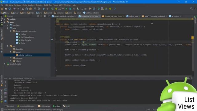 Android Wear Tutorial: Notes App смотреть онлайн
