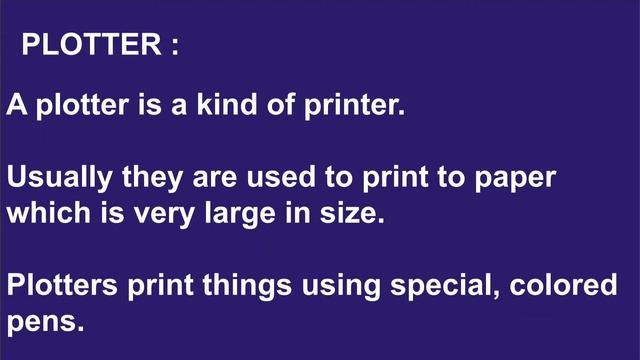 Output devices - Projector and Plotter class6lesson5 смотреть онлайн