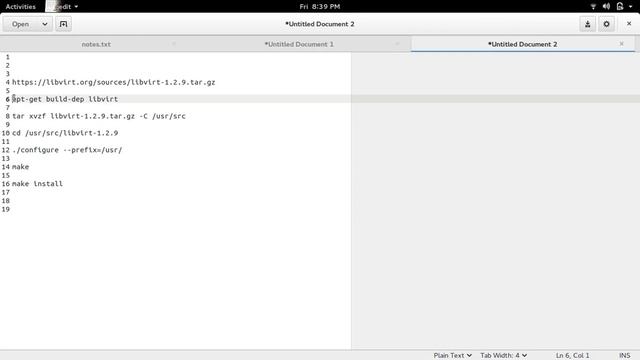 How to compile and install libvirt-1.2.9, 1.3.5 on ubuntu смотреть онлайн