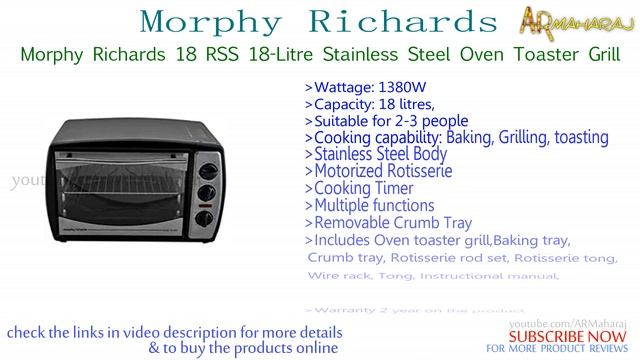 Top 10 Best Oven Toaster Griller (OTG) in India with Price смотреть онлайн