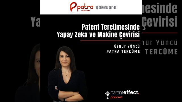 063 - Patent Tercümesinde Yapay Zeka ve Makine Çevirisi смотреть онлайн