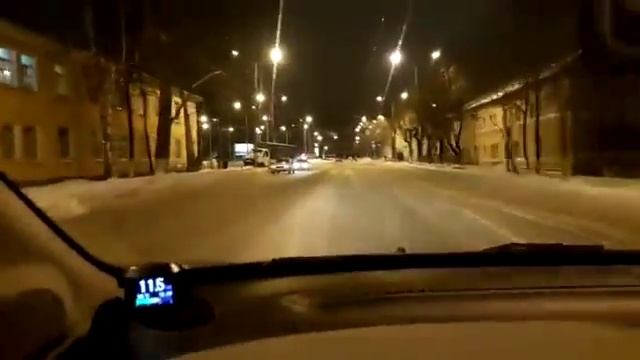 В Йошкар-Оле Газель "улетела" в сугроб смотреть онлайн