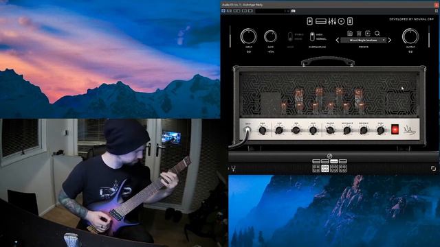 NK Guitars Multiscale Headless 7 String Demo | Archetype: Nolly | Neural DPS