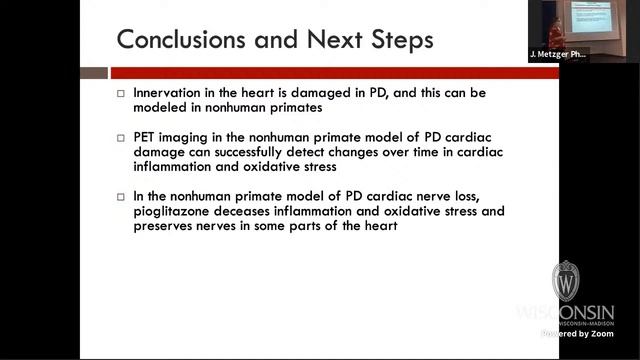 "Modeling and Visualizing Parkinson's Disease in the Heart" Jeanette Metzger, 10/6/21 смотреть онлайн