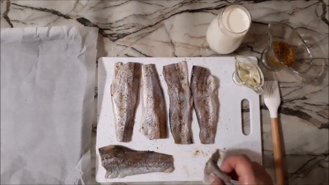 Проще - не придумаешь, вкуснее- не бывает. Минтай с сливочно-горчичным соусом смотреть онлайн