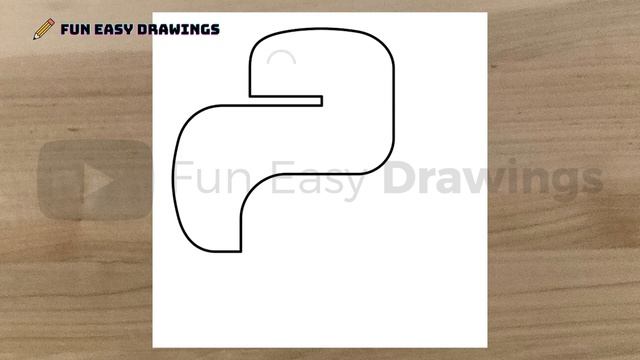 How to Draw Python Logo Easy - Fun Easy Drawings #FunEasyDrawings #easy #logo #drawing #python смотреть онлайн