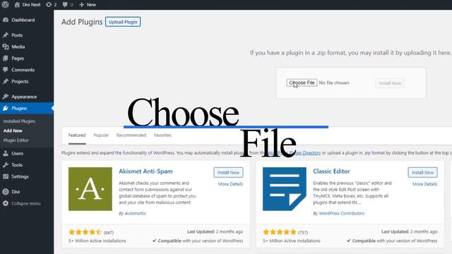 How to Install Divi Next Plugin смотреть онлайн