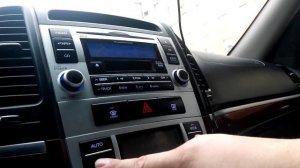 Самодиагностика климатконтроля Hyundai Santa Fe