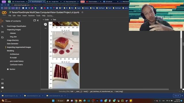 Python Simple Multiclass TensorFlow computer vision dessert food classification guided project смотреть онлайн