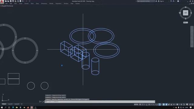 TUTORIAL AutoCAD - Convertendo objetos 3D em 2D смотреть онлайн