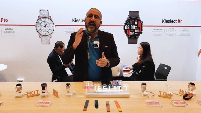 Kieslect Kr Pro and Ladies Calling Watch Lora - Review at GITEX 2022 смотреть онлайн