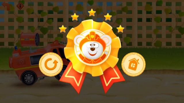 FIRETRUCKS: 911 RESCUE LITE (TINY CARS FOR KIDS) VIDEO GAME BY THEMATICA - EDUCATIONAL AND FUN APP смотреть онлайн