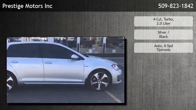 2017 Volkswagen Golf GTI S Hatchback Sedan 4D - Pasco смотреть онлайн