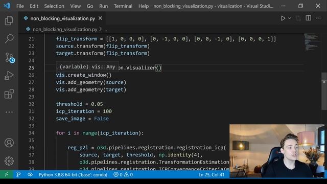 Point Clouds Visualization and Animation - Point Cloud Processing in Open3D with Python смотреть онлайн