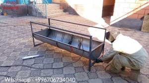 Diy barrel feeder / Кормушка из бочки своими руками / Бочкадан жасалган Акур, Акыр, Аштоо