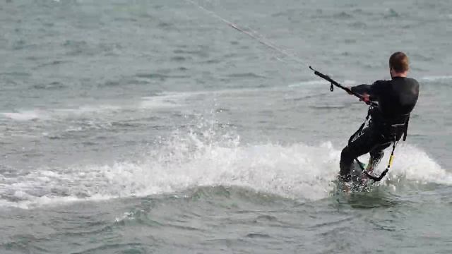 How to turn around / transition kitesurfing смотреть онлайн