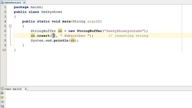 279. insert Method in Java Programming (Hindi) смотреть онлайн