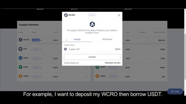 Demo of #dev DeFi on Cronos testnet. смотреть онлайн
