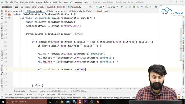 First Kotlin App - How to Create BMI Calculator | Kotlin Android Tutorial смотреть онлайн
