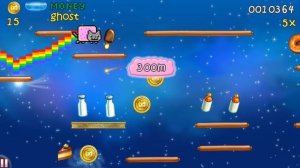 Nyan Cat  играем в игру Нян кет #4 Детский игровой мультик для детей! #Мобильныеигры