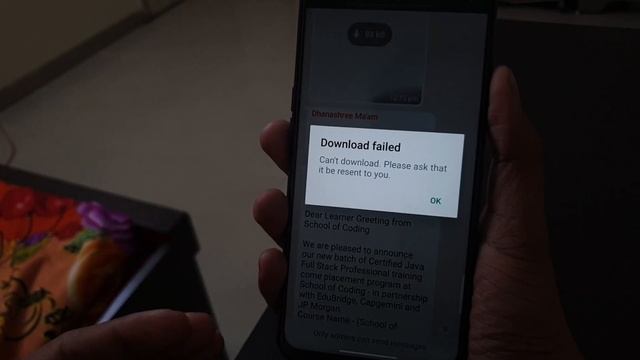 Whatsapp | Download failed Can't download Please ask that it be resent to you Problem Solved смотреть онлайн