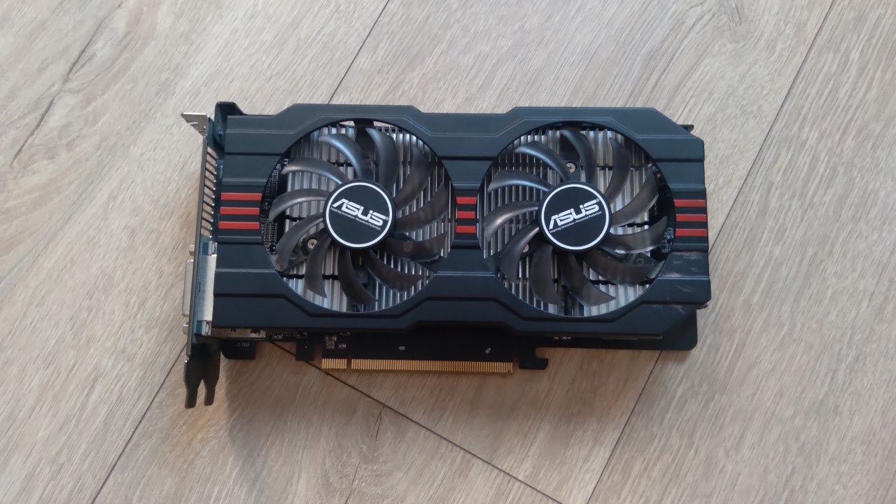 Обзор внешнего вида видеокарты Asus HD 7770 смотреть онлайн