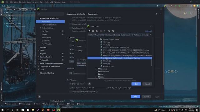 How to change the background of pycharm IDE смотреть онлайн