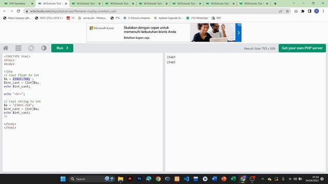 NEXT CHAPTER PHP DASAR | Strings, Numbers, Math, dan Constant смотреть онлайн
