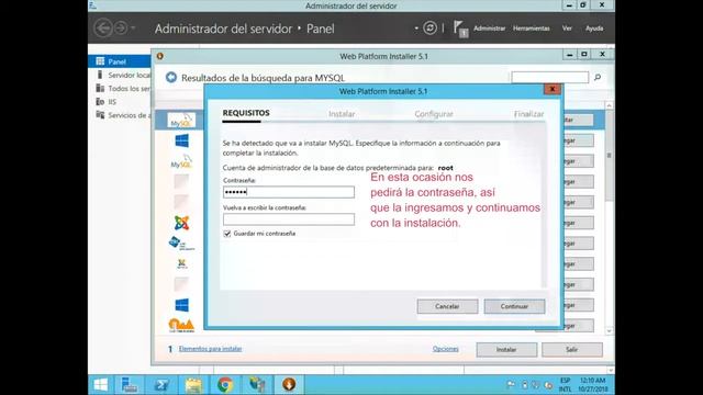 instalación de Servidor web IIS, PHP, MySQL y Git смотреть онлайн