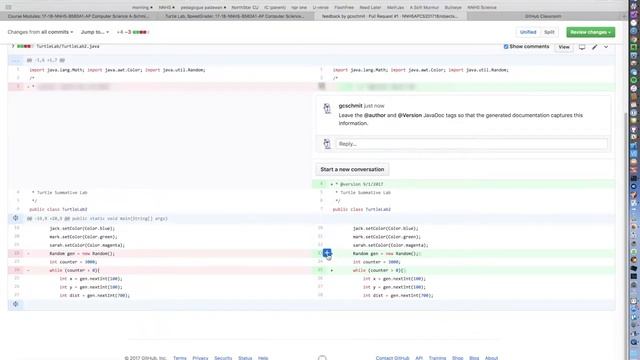 Contextual Feedback Using GitHub Pull Requests смотреть онлайн
