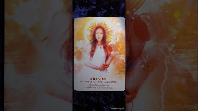 Ariadne ♀️ Mistress of the Labyrinth ♀️ Divine Feminine Oracle card meaning смотреть онлайн