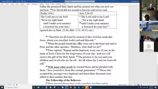 Bible Study: Acts 2:24-47. смотреть онлайн
