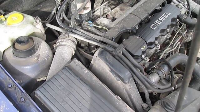 6074 OPEL ASTRA F 91-98 1.7 TD X17DTL смотреть онлайн