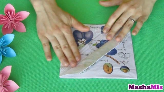 КАК СЛОЖИТЬ САЛФЕТКИ для сервировки стола/КАРМАШЕК смотреть онлайн