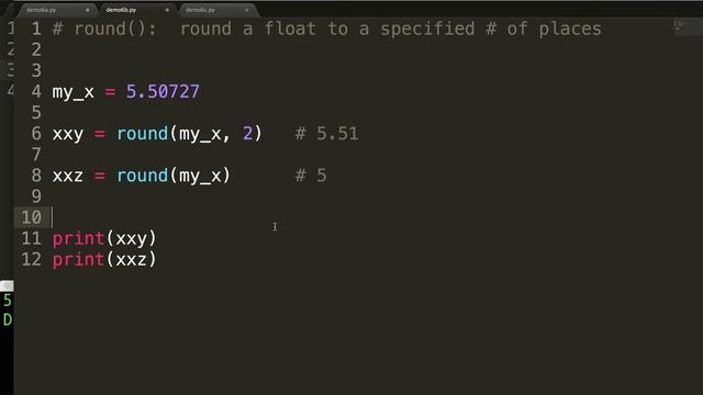 1.6 Processing Functions len(), round(), type() смотреть онлайн